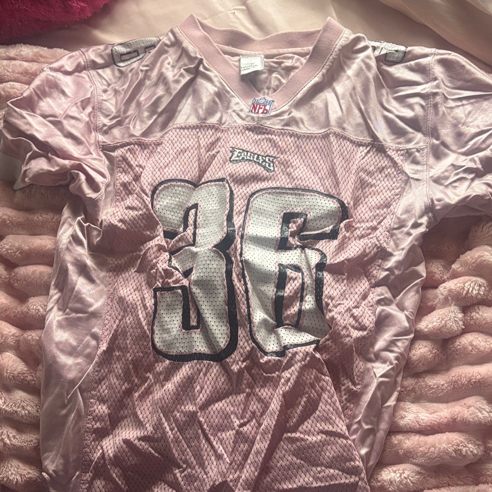 Pink Kids Eagles Jersey Shirt